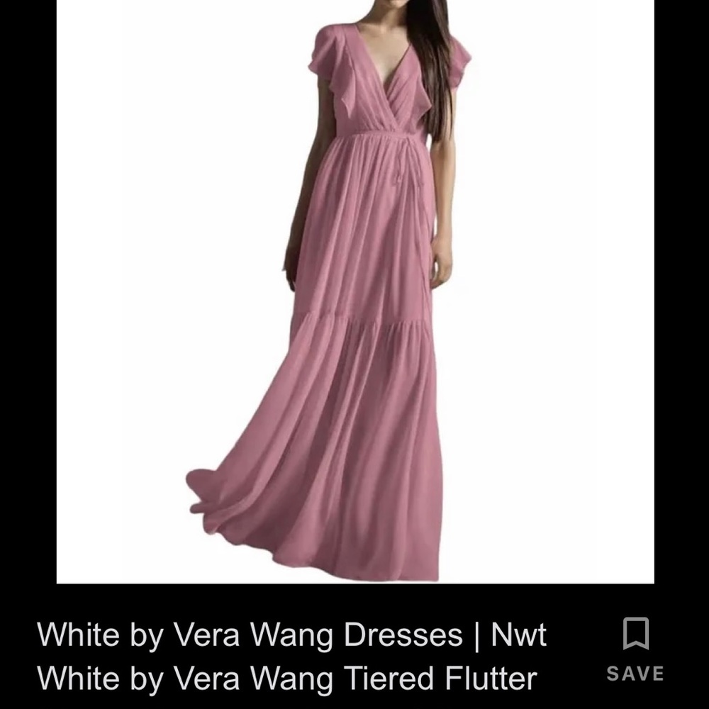 Plum Vera wang bridesmaids dress. Never worn! Size 2